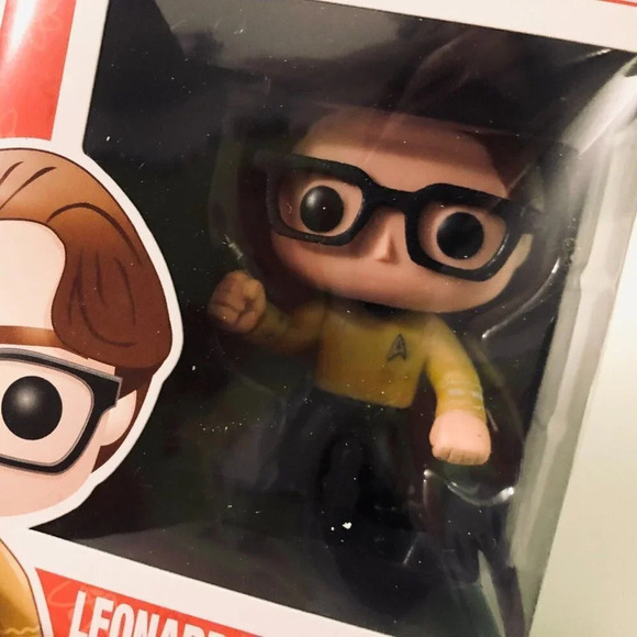 Funko Pop  Leonard Hofstadter Star Trek Uniform Big Bang Theory 74 - Picture 16 of 16